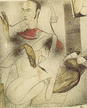 1911-Kārlis Padegs - Autoritratto